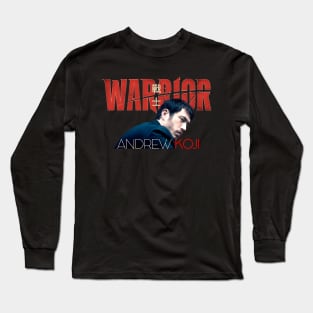 warrior series Andrew Koji as Ah Sahm design by ironpalette Long Sleeve T-Shirt